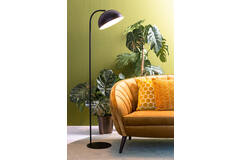 Light & Living Vloerlamp 37x30x155 Cm METTE Mat Zwart