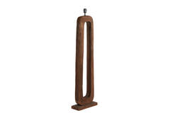 Light & Living Vloerlamp 38x12x125 Cm KELAFO Hout Chocolade Bruin