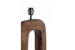 Light & Living Vloerlamp 38x12x125 Cm KELAFO Hout Chocolade Bruin