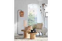 Light & Living Vloerlamp 40x30x164 Cm MARENO Mat Zwart