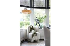 Light & Living Vloerlamp 40x30x164 Cm MARENO Mat Zwart