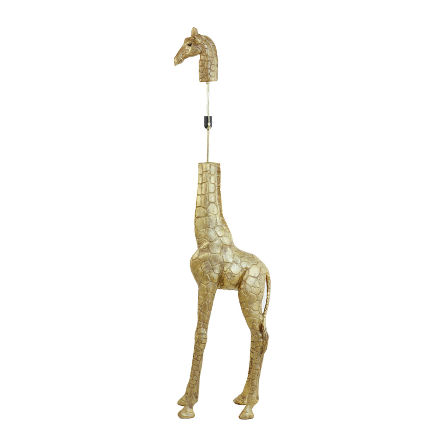 light & living Vloerlamp 44x33 5x184 cm GIRAFFE antiek brons