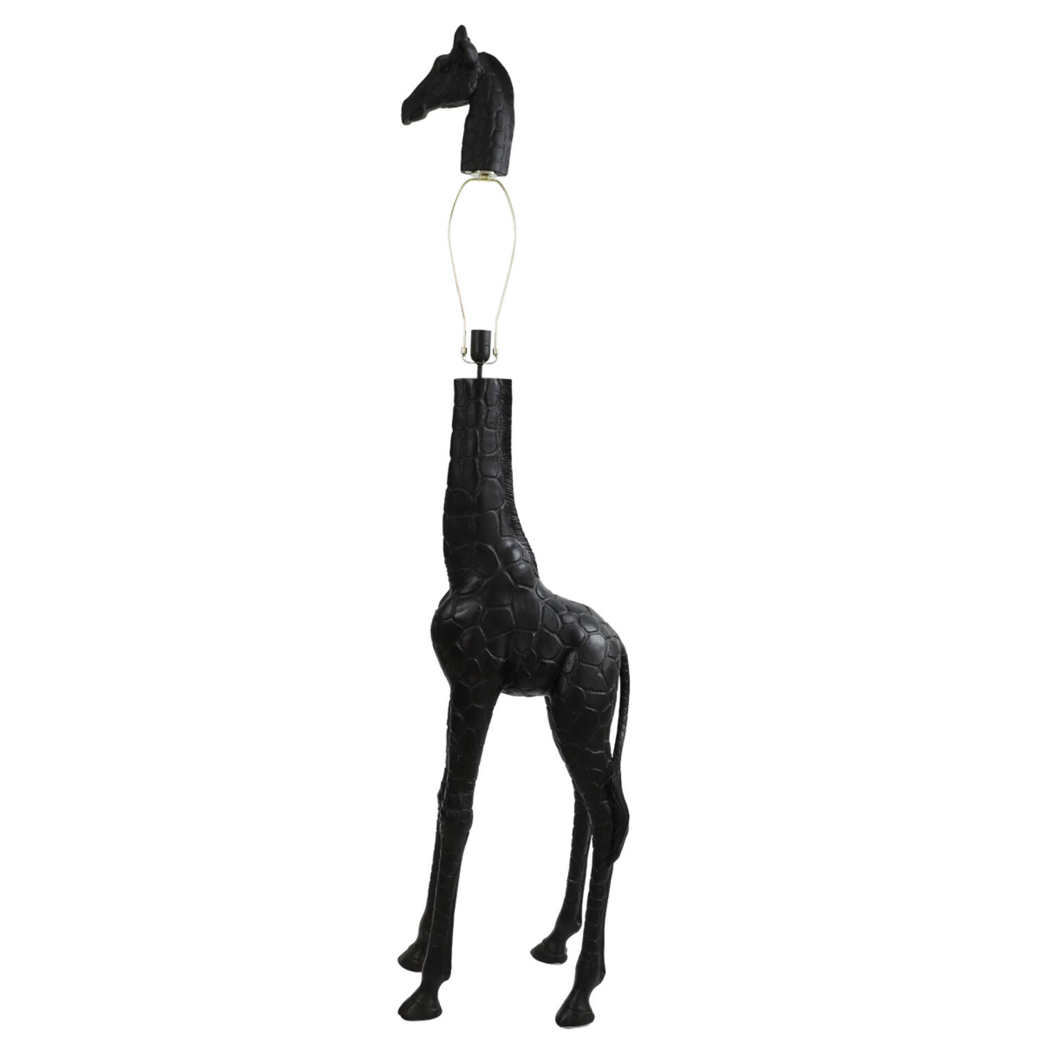 light & living Vloerlamp 44x33 5x184 cm GIRAFFE zwart