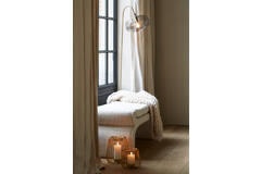 Light & Living Vloerlamp 45x29 5x160 Cm SOLNA Antiek Brons+smoke Glas