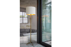Light & Living Vloerlamp Driepoot 30x30x131 Cm DENNIS Antiek Brons