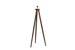 Light & Living Vloerlamp Driepoot 52x52x122 Cm ILIAS Hout Mat Donker Bruin