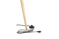 Light & Living Vloerlamp Driepoot 52x52x122 Cm ILIAS Hout Mat Naturel