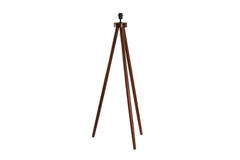Light & Living Vloerlamp Driepoot 52x52x122 Cm ILIAS Hout Roodbruin