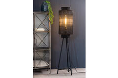 Light & Living Vloerlamp Driepoot Ø32x150 Cm GRUARO Mat Zwart-antiek Brons