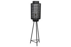 Light & Living Vloerlamp Driepoot Ø32x150 Cm GRUARO Mat Zwart-antiek Brons