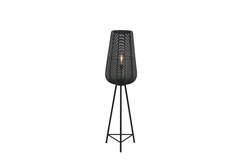 Light & Living Vloerlamp Driepoot Ø37x135 Cm ADETA Mat Zwart