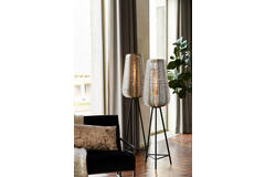 Light & Living Vloerlamp Driepoot Ø37x135 Cm ADETA Nikkel