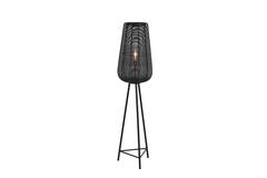 Light & Living Vloerlamp Driepoot Ø37x147 Cm ADETA Mat Zwart