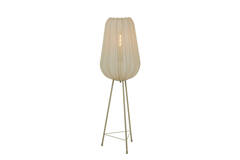 Light & Living Vloerlamp Driepoot Ø42x132 Cm PLUMERIA Zand