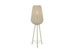Light & Living Vloerlamp Driepoot Ø42x132 Cm PLUMERIA Zand