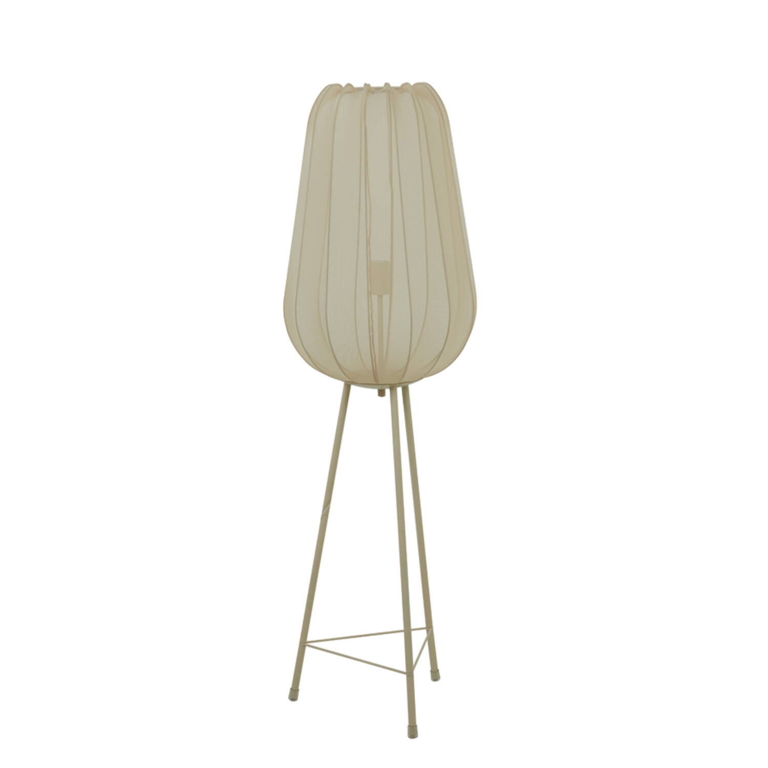 light & living Vloerlamp driepoot Ø42x132 cm PLUMERIA zand