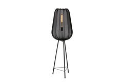 Light & Living Vloerlamp Driepoot Ø42x132 Cm PLUMERIA Zwart
