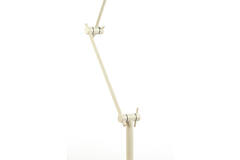 Light & Living Vloerlamp G9 73x25x150 Cm RIJEKA Licht Grijs+dimmer