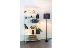 Light & Living Vloerlamp Ø21 5x145 Cm BHUTAN Mat Zwart