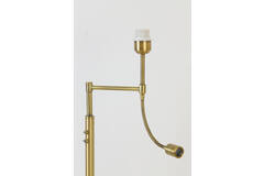 Light & Living Vloerlamp Ø25x138 Cm CALGARY Antiek Brons Met LED