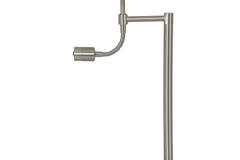 Light & Living Vloerlamp Ø25x138 Cm CALGARY Nik.sat.+LED Flex