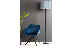 Light & Living Vloerlamp Ø25x148 5 Cm WASHINGTON Mat Zwart