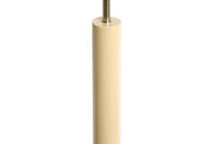 Light & Living Vloerlamp Ø30x132 Cm KULAI Glanzend Beige+nikkel