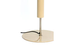 Light & Living Vloerlamp Ø30x132 Cm KULAI Glanzend Beige+nikkel