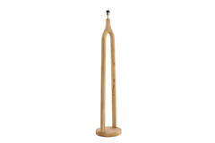 Light & Living Vloerlamp Ø30x135 Cm XITTA Hout Mat Naturel