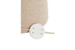 Light & Living Vloerlamp Ø40x165 Cm MIKKEL Bouclé Zand