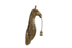 Light & Living Wandlamp 20 5x19x61 Cm GIRAFFE Antiek Brons