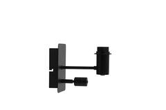 Light & Living Wandlamp 20x11x18 Cm MONTANA Mat Zwart