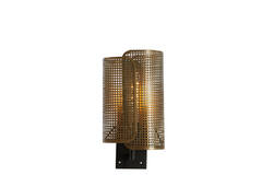 Light & Living Wandlamp 20x16x38 5 Cm MACI Antiek Brons+mat Zwart