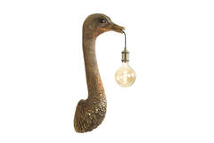 Light & Living Wandlamp 25x19x72 Cm OSTRICH Antiek Brons