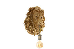 Light & Living Wandlamp 33 5x19x40 5 Cm LION Antiek Brons
