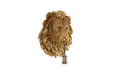 Light & Living Wandlamp 33 5x19x40 5 Cm LION Antiek Brons