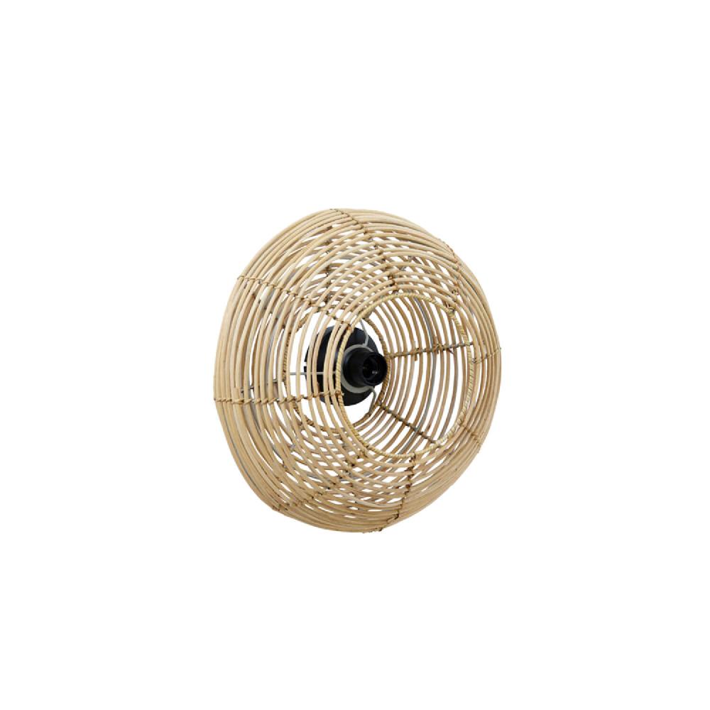 light & living Wandlamp Ø40x15 cm MILAN rotan naturel