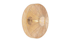 light & living Wandlamp Ø43x43 cm LYRA naturel+mat zwart