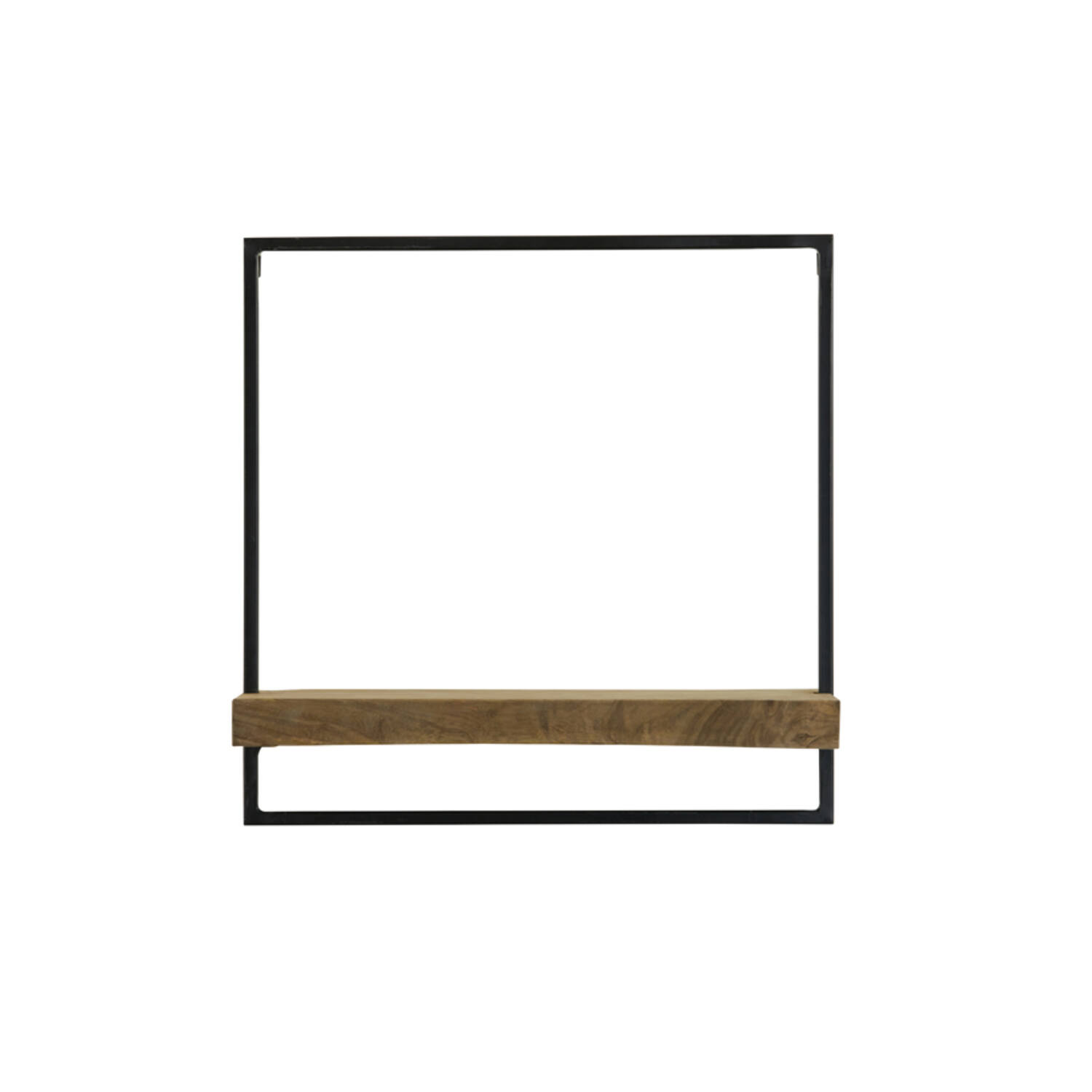 light & living Wandplank 50x15x50 cm MADDISON hout donker bruin
