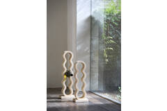 light & living Wijnrek 4 flessen 15 5x12 5x47 cm EDOLO hout mat naturel