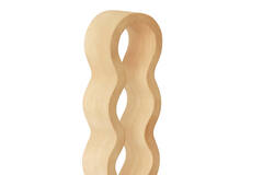 Light & Living Wijnrek 5 Flessen 18x13x58 Cm EDOLO Hout Mat Naturel