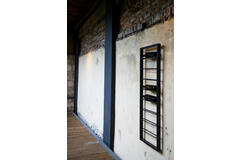 Light & Living Wijnrek 8 Flessen 42x6x120 Cm MACABEN Zwart