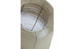 Light & Living Windlicht Ø16x16 Cm ADETA Mat Zand+glas