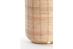 Light & Living Windlicht Ø24x36 5 Cm VIVARO Naturel+brons