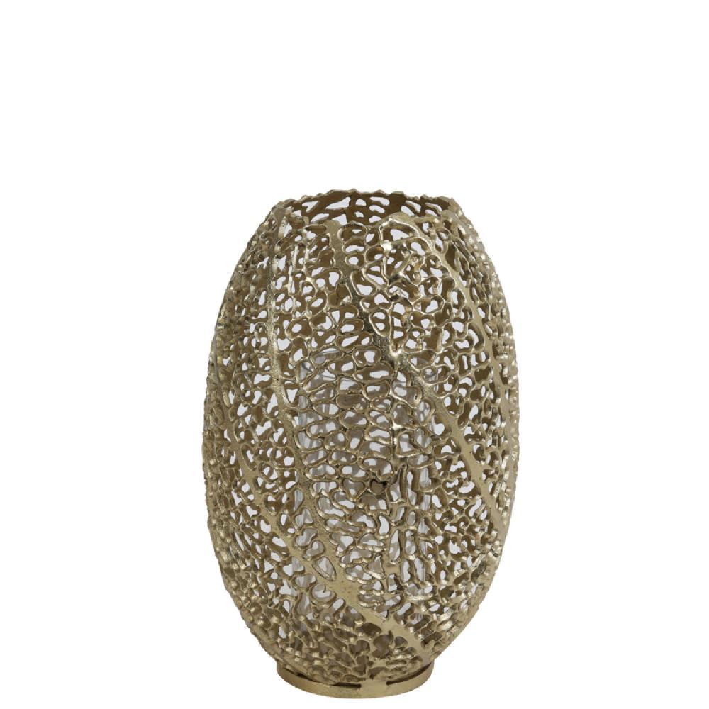 Light & Living Windlicht Ø25 5x38 Cm SINULA Antiek Goud