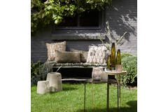 Light & Living Windlicht Ø32x35 Cm ADETA Mat Zand+glas