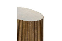 Light & Living Zuil 60x35x100 Cm DUMOSI Hout Donker Bruin