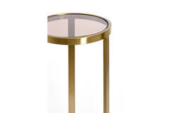 Light & Living Zuil Ø35x81 Cm RETIRO Glas Bruin-licht Goud