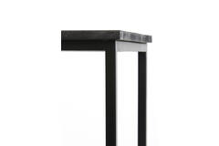 Light & Living Zuil S/2 30x30x83+36x36x103 Cm BRYSON Hout Mat Zwart