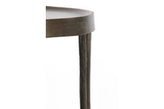 Light & Living Zuil S/2 Ø30x80+Ø35x100 Cm TOBIAS Donker Bruin